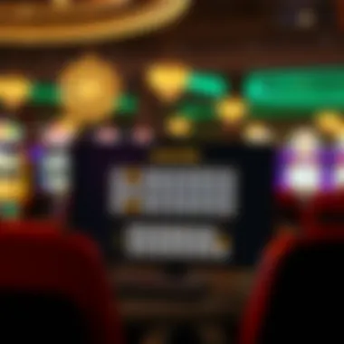 Online Keno Gameplay A digital keno platform showcasing online gameplay in Massachusetts