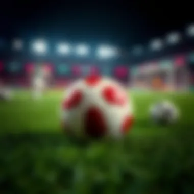 Various Bet Types in Soccer Betting Illustration of various bet types in soccer betting