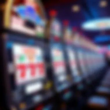 Graphical representation of payout potentials in slot machines