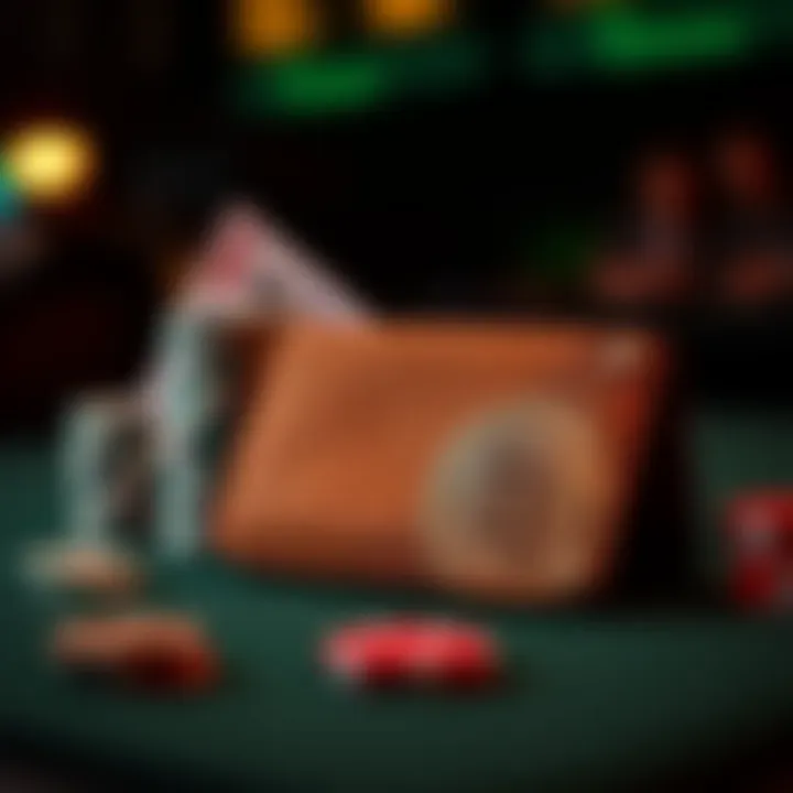 Secure Transactions in Betting A digital wallet symbolizing secure transactions