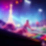 An abstract representation of online betting