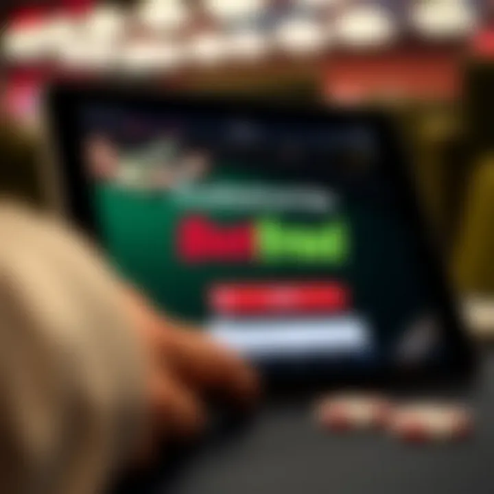 Troubleshooting Tips for Betfred App Login Tips for troubleshooting Betfred app login issues displayed on a tablet