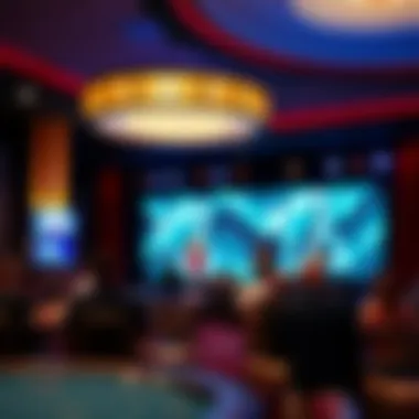 Live entertainment show at Blue Chip Casino