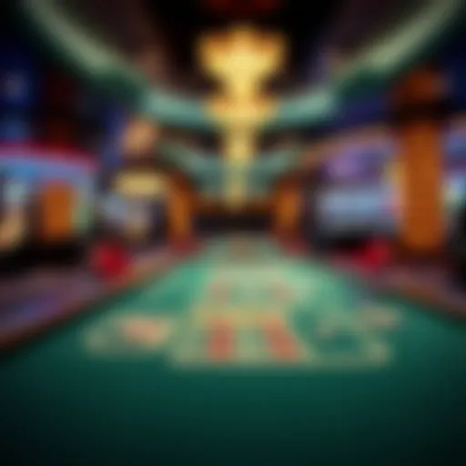 Luxurious Gaming Floor Luxurious gaming floor at Blue Chip Casino