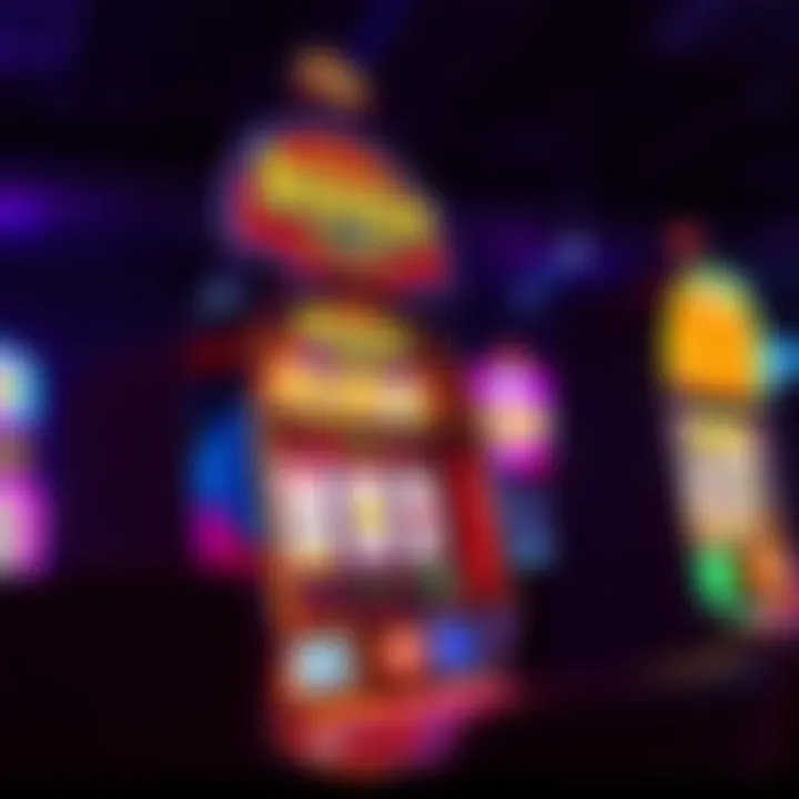 Experience the Vibrancy of Boogie Nights Vibrant retro slot machine showcasing Boogie Nights theme