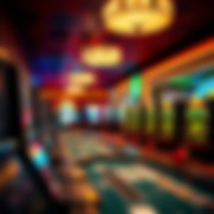 Branson Gaming Experience Exciting gaming floor with vibrant atmosphere