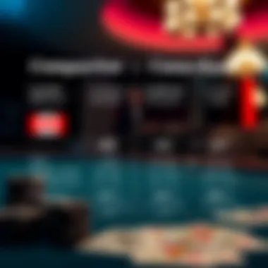 Comparison chart showcasing differences between Canadian and traditional Blackjack