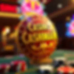 A vibrant depiction of Casino Cashman's logo