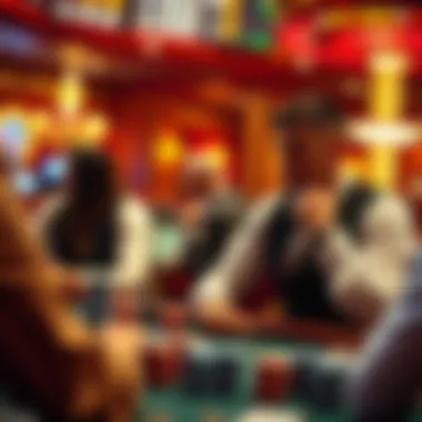 Strategies for Success in Casino Cashman An illustration of various strategies employed by players in Casino Cashman