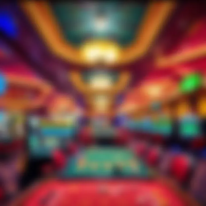 The Vibrant Gaming Floor of Casino Venecia Inside view of the vibrant gaming floor filled with excitement