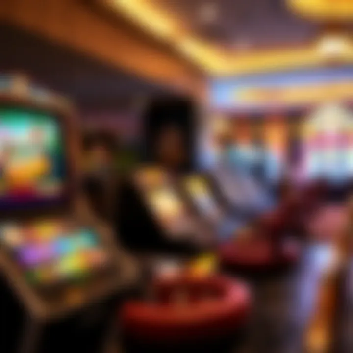 Variety of online games available at Cherokee Casino, highlighting diversity