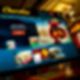 Cherokee Casino Homepage Overview Overview of the Cherokee Casino homepage showcasing its vibrant layout