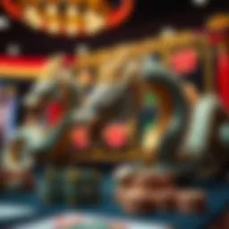 Visual representation of Dragon 8 slot game mechanics