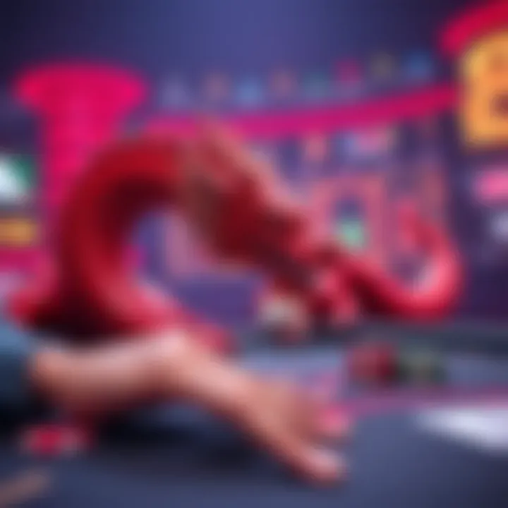 Technology's Influence on Dragon 8 Gameplay Graphical depiction of technology's impact on online gaming experience