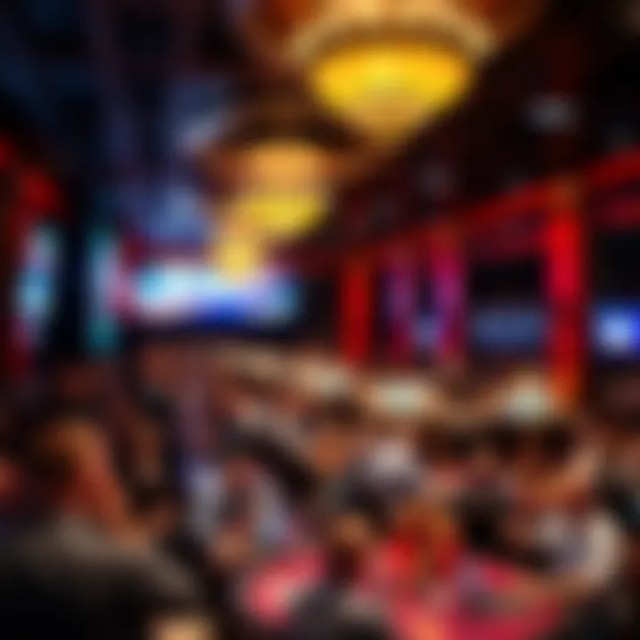 Borgata event hall filled with guests