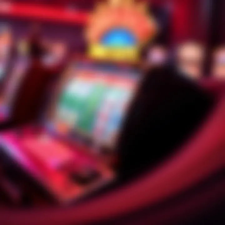 An engaging online gaming interface