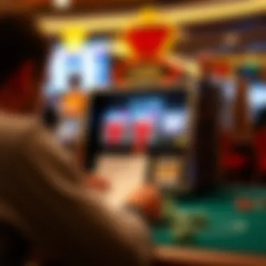 Responsible gaming practices illustration