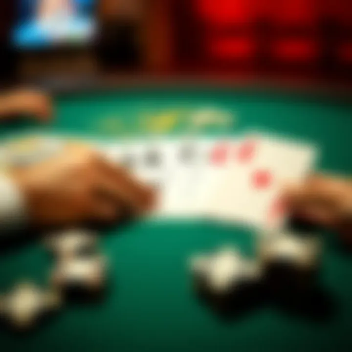 Visual representation of gaming quality in poker applications