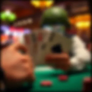 Illustration of security features in online poker applications