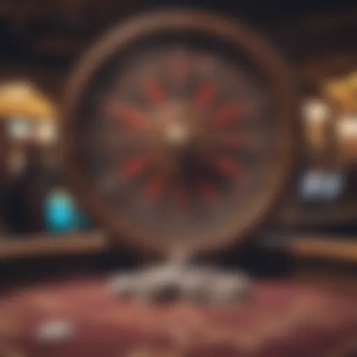 Conceptual representation of free spins in casino apps