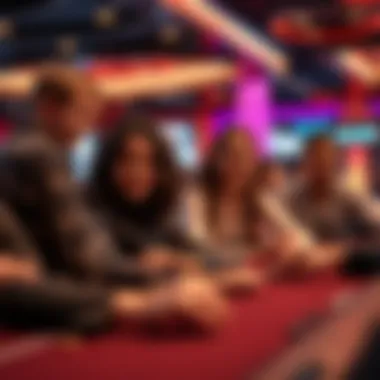 Social Gaming Experiences in Casinos A group of friends enjoying a gaming session together