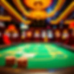 Overview of Cherry Gold Casino's vibrant gaming environment