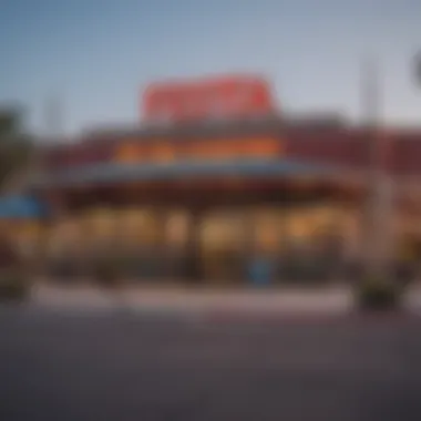 Exterior view of Fiesta Station Casino showcasing its vibrant signage