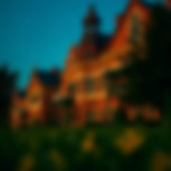 A historical view of Fonner Park, showcasing its architectural beauty