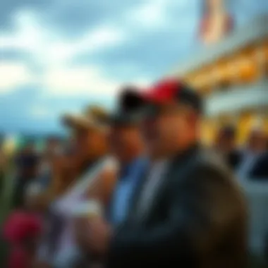 A vibrant race day at Fonner Park, capturing the excitement of the event