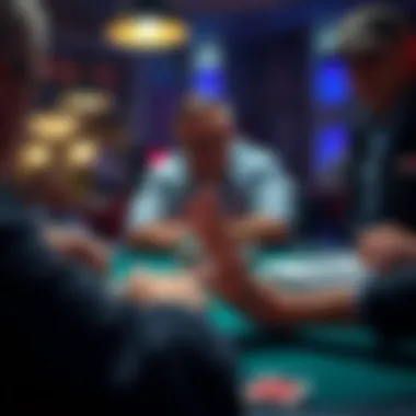 Strategic moves in 7 card stud poker