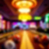 Visual representation of the Keno game mechanics