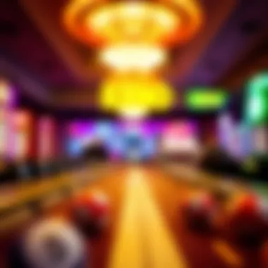 Visual representation of the Keno game mechanics