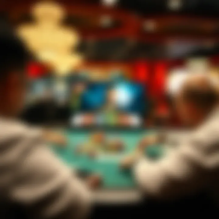 Online Cash Gaming Experience An engaging online platform interface for cash gaming enthusiasts