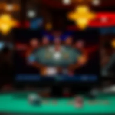 The Rise of Online Gaming Platforms An engaging online gaming interface on a computer screen