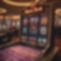A vibrant screenshot of the Hard Rock Casino Online interface