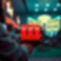 Visual representation of high RTP slot mechanics