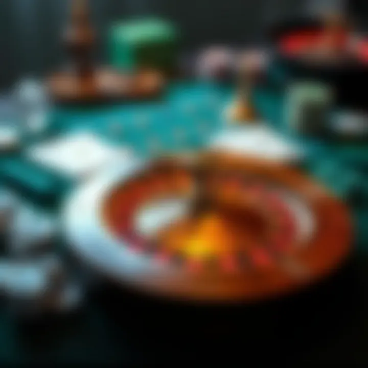 Crafting Roulette Game Materials Materials laid out for crafting a roulette game from scratch