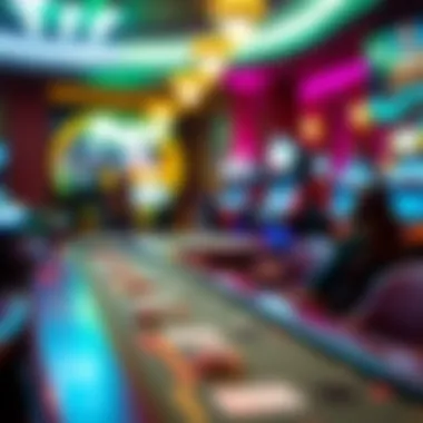 Vibrant Gaming Lounge Experience Modern Gaming Lounge Atmosphere