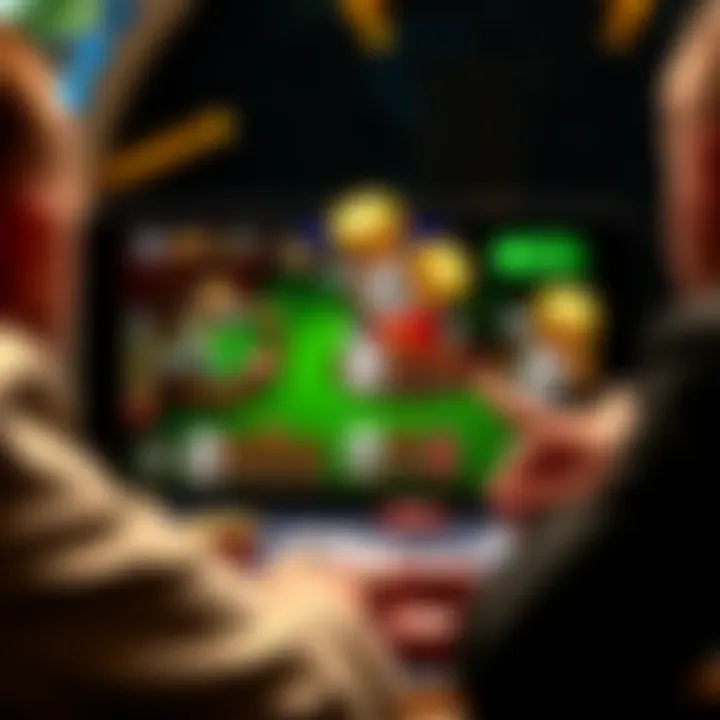 Screenshot of a top-rated iOS skill game in action