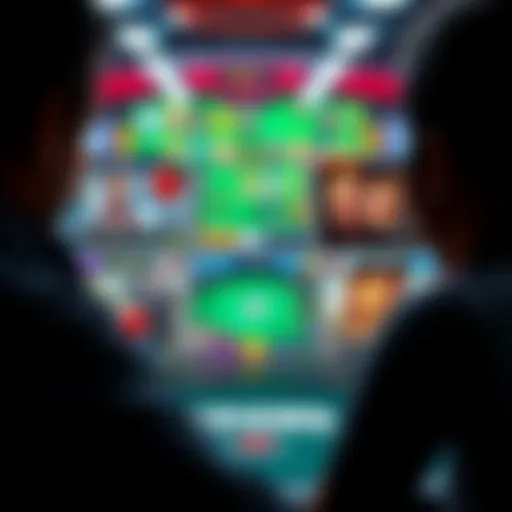 Interface of Popular iOS Skill Games Diverse iOS skill games interface showcasing gameplay mechanics