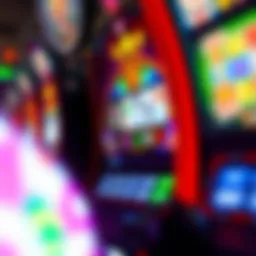 Visual representation of Lottostar slot machine interface with vibrant colors