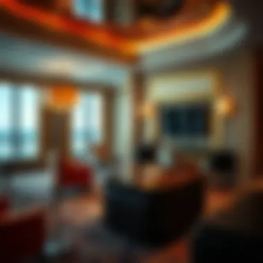 Luxurious suite at MGM Resorts