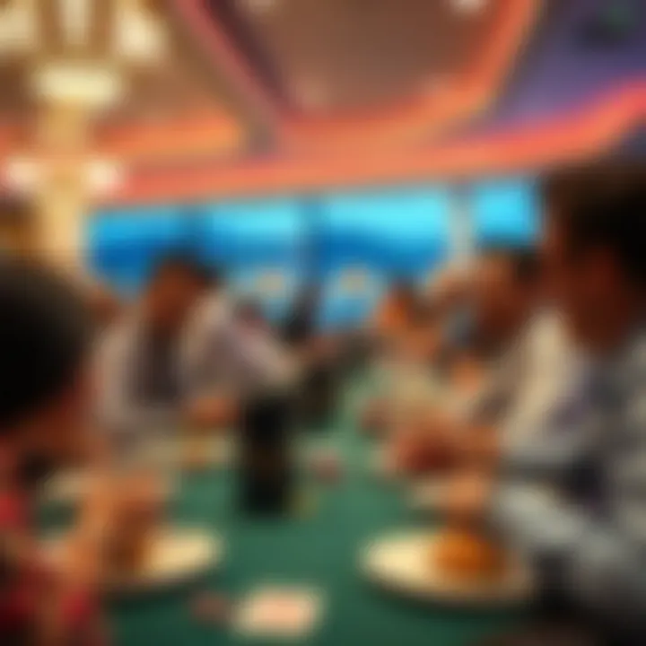 Culinary Experiences at New Palms Las Vegas Guests enjoying diverse dining options within the resort