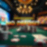 No deposit bonus concept with casino elements