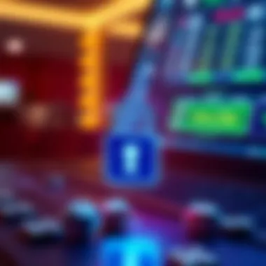 Security lock symbol representing online ticket purchase safety