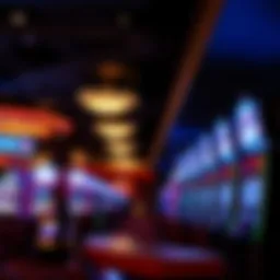 Vibrant gaming floor at Parx Casino