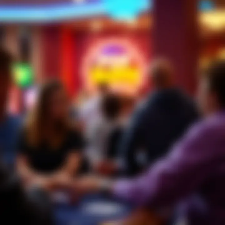 Community Engagement in Pop Slots Illustration of community engagement features within the platform