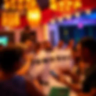 Celebrating Local Lottery Success Community celebration of a recent Powerball winner