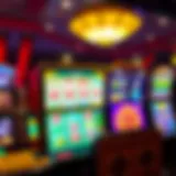 Exciting Slot Game Selection in Online Casinos A vibrant online casino interface showcasing slot games