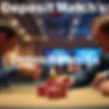 Visual representation of a deposit match concept